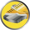 Matavimo juosta STANLEY Micro PowerLock Metric – kompaktiška ištraukiama matavimo juosta su metrinėmis padalomis