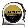 Matavimo juosta STANLEY Micro PowerLock Metric – kompaktiška ištraukiama matavimo juosta su metrinėmis padalomis