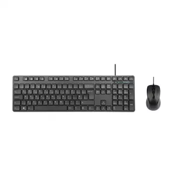 Targus AKM622UK klaviatūra su pele, USB, QWERTY, JK išdėstymas, juoda