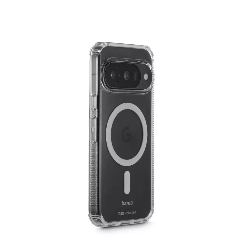 Mobilaus telefono dėklas HAMA Extreme Protect, skirtas Google Pixel 10 / 10 Pro, permatomas, tinka iki 16 cm (6,3 colio)