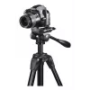 Tripod HAMA Delta Duo 170 – trikojis, maks. aukštis 170 cm, min. 62 cm, apkrova 4 kg, svoris 1,85 kg, juodas
