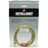 Intellinet tinklo jungiamasis laidas Cat5e, 1 m, geltonas, CCA, U/UTP, PVC, RJ45, auksu dengti kontaktai, be užkabliukų, su apsauginiu gaubteliu, viso gyvenimo garantija