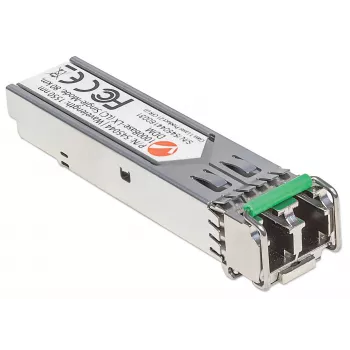 Intellinet SFP optiminis modulis, Gigabit Fiber, 1000Base-LX (LC), vienmodis, 80 km, 1550 nm, MSA, atitinka Cisco GLC-ZX-SMD