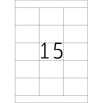 Lipnūs etikečių lapai HERMA Labels Premium A4 70x50,8 mm