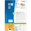 Lipnūs etikečių lapai HERMA Premium A4 70x33,8 mm 2400 vnt.