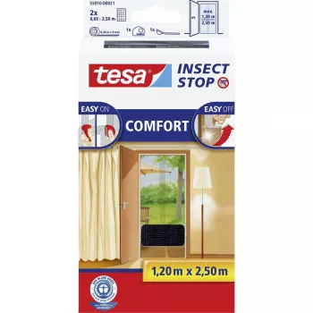 Lipni juosta Tesa 55910-00021 650 mm x 2500 mm, antracito spalvos