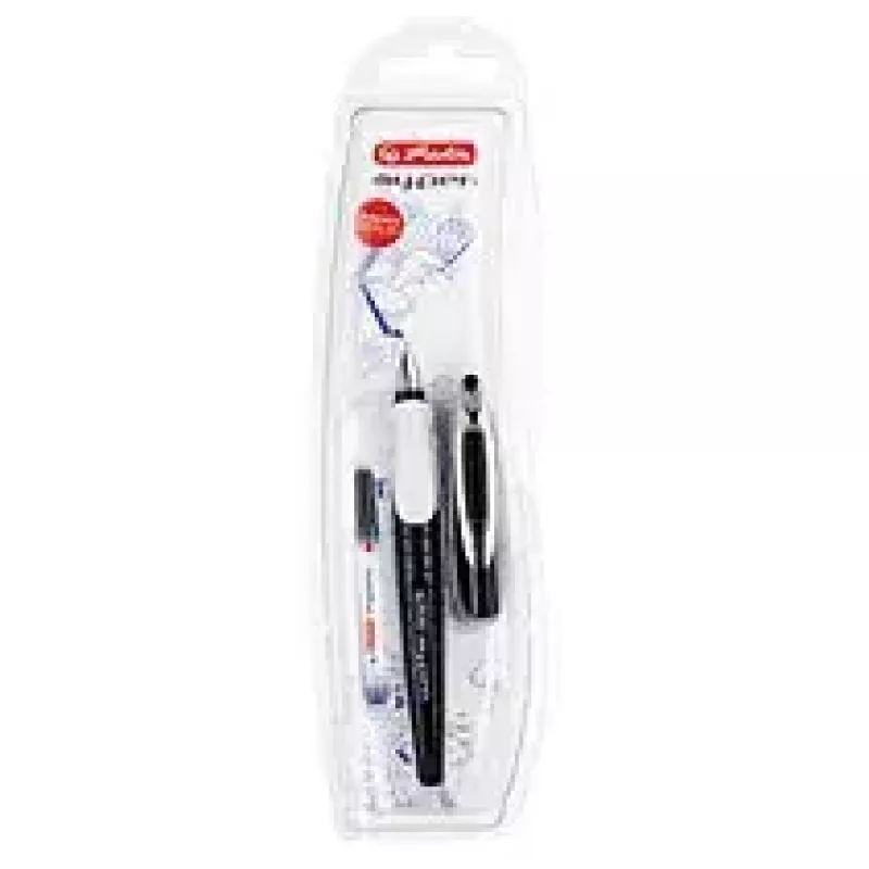 Parker stiliaus rašiklis Herlitz 10999746 juodai baltas
