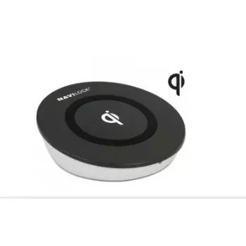 Belaidis įkroviklis Navilock 65907 Smartphone, juodas/baltas
