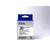 Epson magnetinė etikečių kasetė LK-7WB2 juoda/balta 36mm (1,5m)
