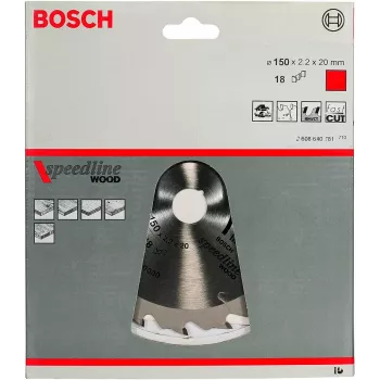 Pjūklo diskas Bosch 2608640781 15 cm medžiui
