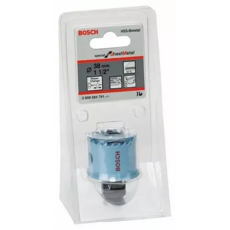 Pjūklo antgalis metalo skylėms Bosch 2 608 584 791 3,8 cm Vienetas