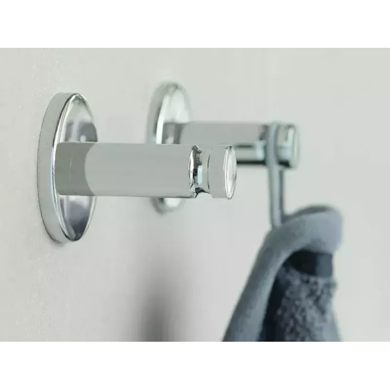 Universal kabliukas TESA Powerbutton 59322 chromuotas