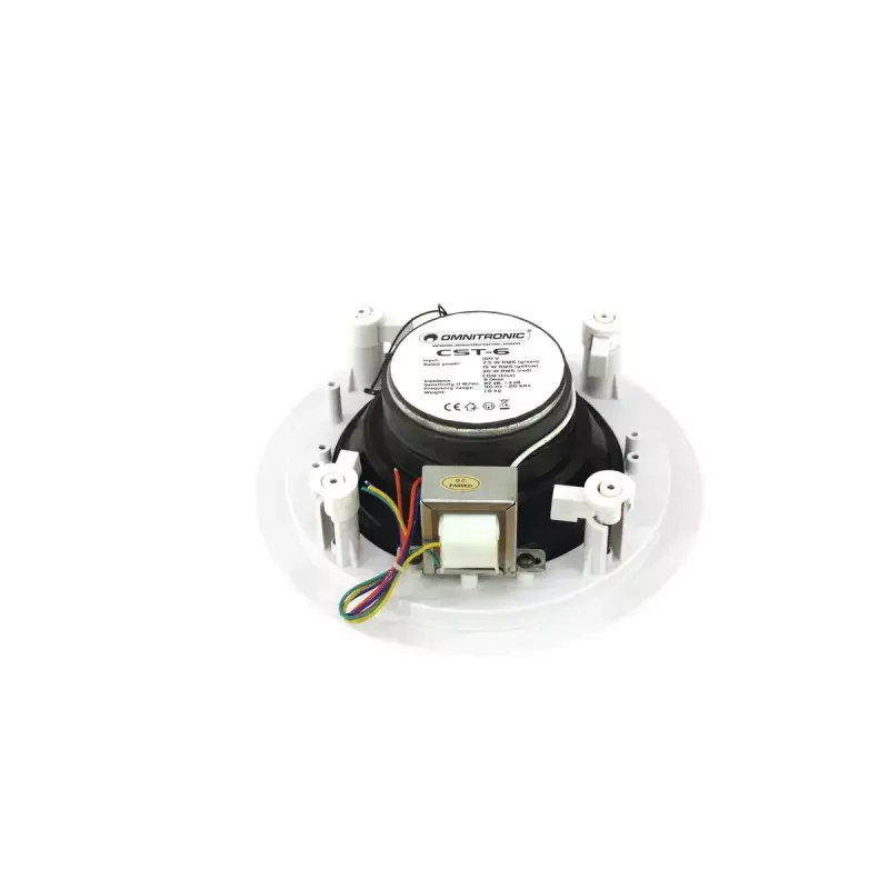 2 krypčių garsiakalbis Omnitronic 80710222 Baltas