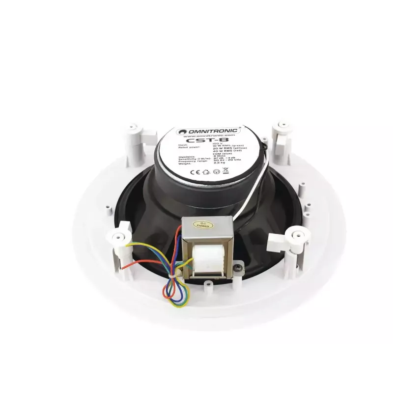 Kolonninis garsiakalbis Omnitronic 80710232 Baltas Laidinis 40 W