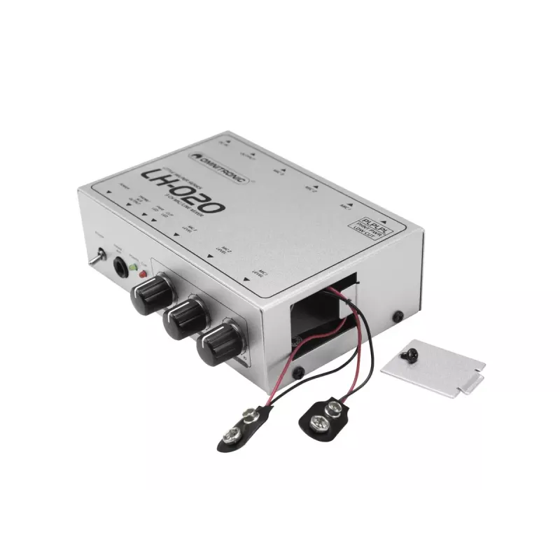 Mikšeris Omnitronic 10355020 3 kanalai 25 - 16000 Hz Baltas