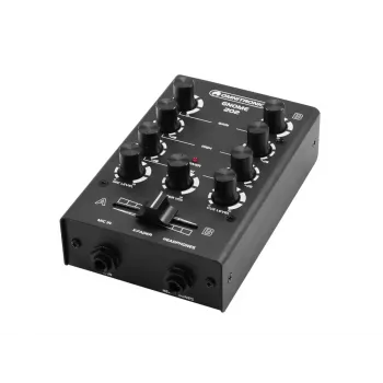 Mikseris Omnitronic GNOME-202 2 kanalų 20–20000 Hz juodas