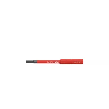 Wiha 37225 slimBit elektrinis šešiabriaunis antgalis 4 mm x 75 mm