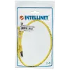 Intellinet tinklo jungiamasis kabelis, Cat6, 0,5 m, geltonas, varinis, S/FTP, LSOH/LSZH, RJ45, auksuoti kontaktai, su apsauga nuo užkabinimo, su gaubtuku, viso gyvenimo garantija