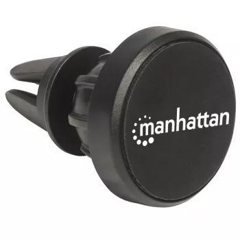 Manhattan automobilinis magnetinis laikiklis ventiliacijos grotelėms, reguliuojamas, greitas užsegimas ir atleidimas, neslystanti pagalvėlė, juodas, garantija visam laikui