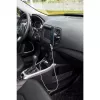 Manhattan automobilinis magnetinis laikiklis ventiliacijos grotelėms, reguliuojamas, greitas užsegimas ir atleidimas, neslystanti pagalvėlė, juodas, garantija visam laikui