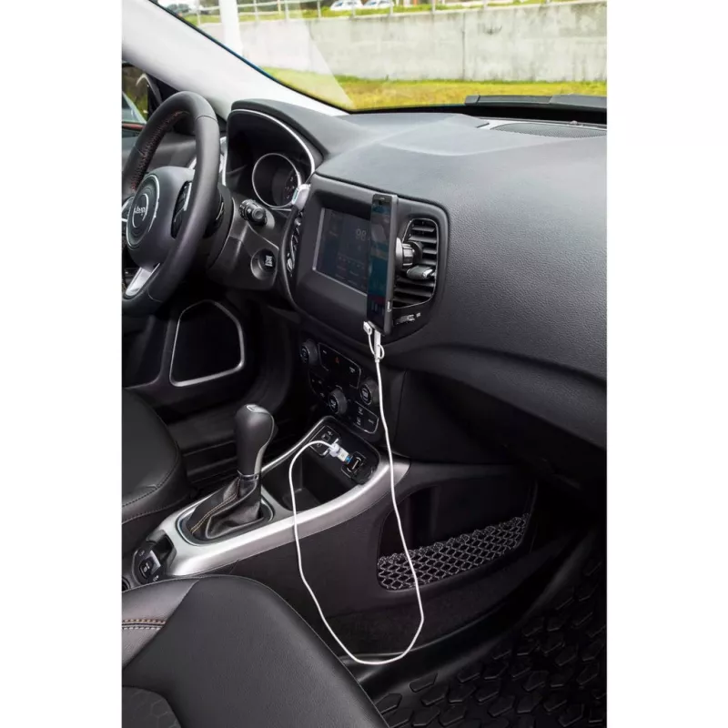 Manhattan automobilinis magnetinis laikiklis ventiliacijos grotelėms, reguliuojamas, greitas užsegimas ir atleidimas, neslystanti pagalvėlė, juodas, garantija visam laikui