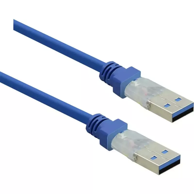 USB laidas Renkforce RF-4369443 0,5 m USB 3.2 Gen 1 mėlynas