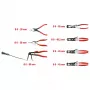 Replės KS Tools 115.1055 Chromo-molibdeninis plienas
