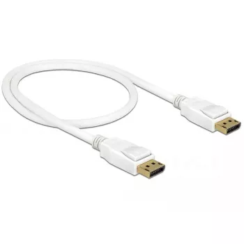 DisplayPort kabelis DeLOCK 85507 0,5 m baltas