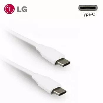 USB-C kabelis LG EAD63687001 — USB 3.1 Type-C, 1,2 m, baltas