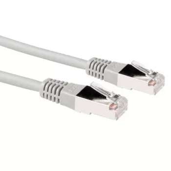 ACT pilkas 5 m LSZH F/UTP CAT5E pataisos laidas su RJ45 jungtimis