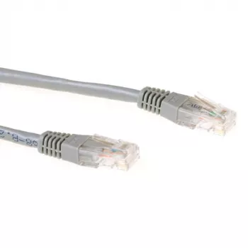 ACT pilkas 25 m U/UTP CAT6 jungiamasis kabelis su RJ45 kištukais