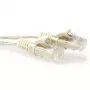ACT Ivory 25 m U/UTP CAT6 jungiamasis laidas su RJ45 kištukais, apsaugotais nuo užkliuvimo