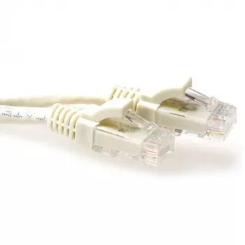 ACT Ivory 30 m U/UTP CAT6 jungiamasis kabelis su apsaugotais RJ45 kištukais