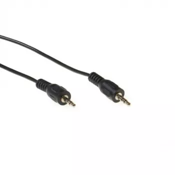 ACT 1,50 m garso jungiamasis laidas 1x 3,5 mm kištukas – 1x 3,5 mm stereo kištukas