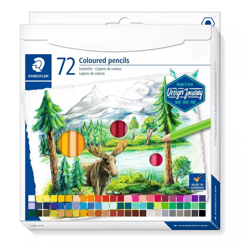 Spalvoti pieštukai Staedtler 146C Multicolour 72 vnt.