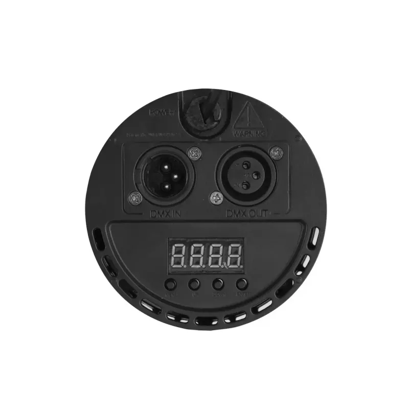 Eurolite 42110192 LED prožektorius disko šviesoms 12 lempų DMX juodas