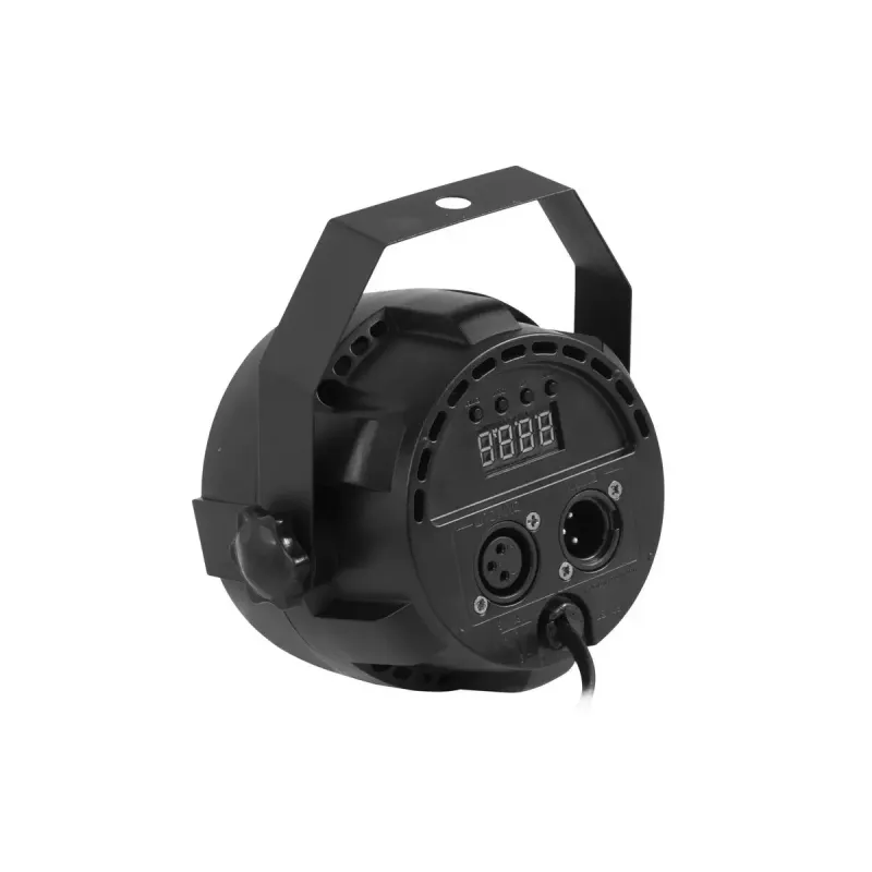 Eurolite 42110192 LED prožektorius disko šviesoms 12 lempų DMX juodas