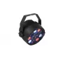 Eurolite 42110192 LED prožektorius disko šviesoms 12 lempų DMX juodas