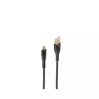 USB laidas ShiverPeaks BS20-72025 1 m USB 2.0 A – Micro-USB B juodas