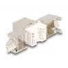 Delock 86050 Keystone modulis RJ45 lizdas Cat.6A STP, 4 vnt.