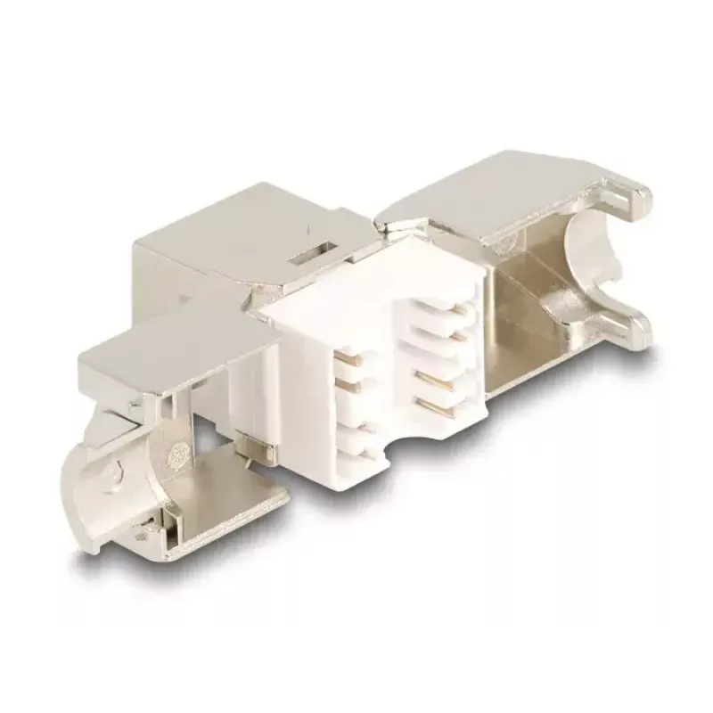 Delock 86050 Keystone modulis RJ45 lizdas Cat.6A STP, 4 vnt.