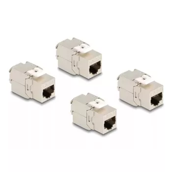 DeLOCK 86050 keystone modulis plokščias RJ-45 LSA 16,3x16,3x23 mm (4 vnt.)