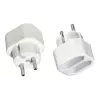 Hama 00223211 ilgintuvas 2 AC lizdai Baltas