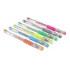 Hama Glitter & Classic gelinis rašiklis su dangteliu Mėlyna, Žalia, Oranžinė, Rožinė, Sidabrinė, Geltona 6 vnt.