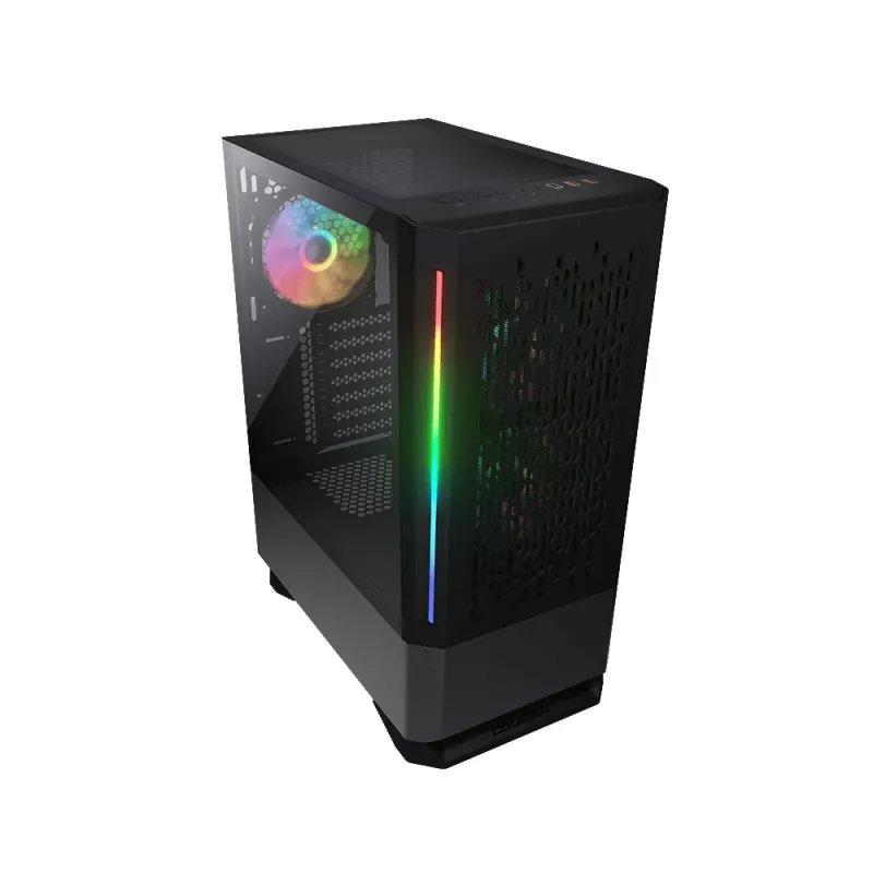 PC korpusas COUGAR Gaming Case MX430 Air RGB Midi Tower Juodas