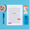 Tuščios skirtukų etiketės Avery Ultra Tabs 74753 Žalia Oranžinė Rožinė