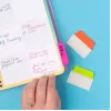 Tuščios skirtukų etiketės Avery Ultra Tabs 74753 Žalia Oranžinė Rožinė