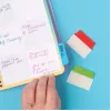 Tušti skirtukai Avery Ultra Tabs 74754 mėlyni, žali, raudoni