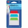 Tušti skirtukai Avery Ultra Tabs 74754 mėlyni, žali, raudoni