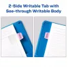 Skirtukų kortelės Avery Ultra Tabs 74761 mėlyna, žalia, rožinė, violetinė